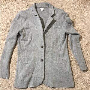 Gray Women's Blazer by J. Crew